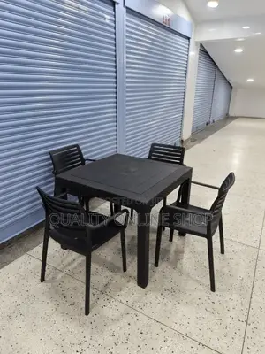 Outdoor Beautiful Plastic Table and Chairs Plastic Table and Chairs