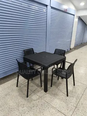 Outdoor Beautiful Plastic Table and Chairs Plastic Table and Chairs