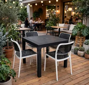 Plastic Table and Chairs Plastic Table and Chairs for Bars, Cafe
