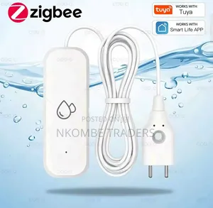 Tuya Zigbee Water Leak Sensor With Zigbee Gateway Hub