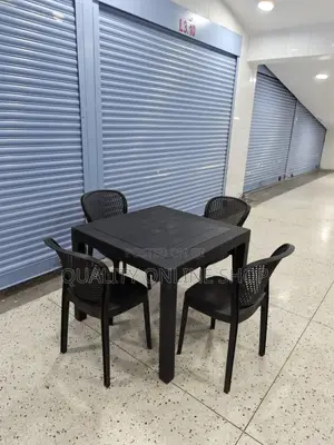 Request Dining Plastic Table and Chairs Plastic Table and Chairs