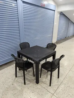 Request Dining Plastic Table and Chairs Plastic Table and Chairs
