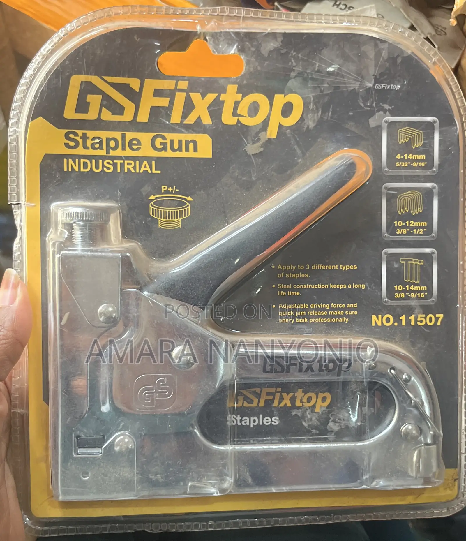 GS Fix Top Staple Gun