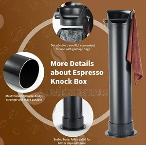 18 L Floor Standing Espresso Knock Box