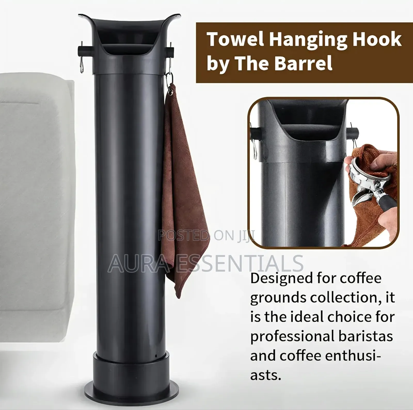 18 L Floor Standing Espresso Knock Box