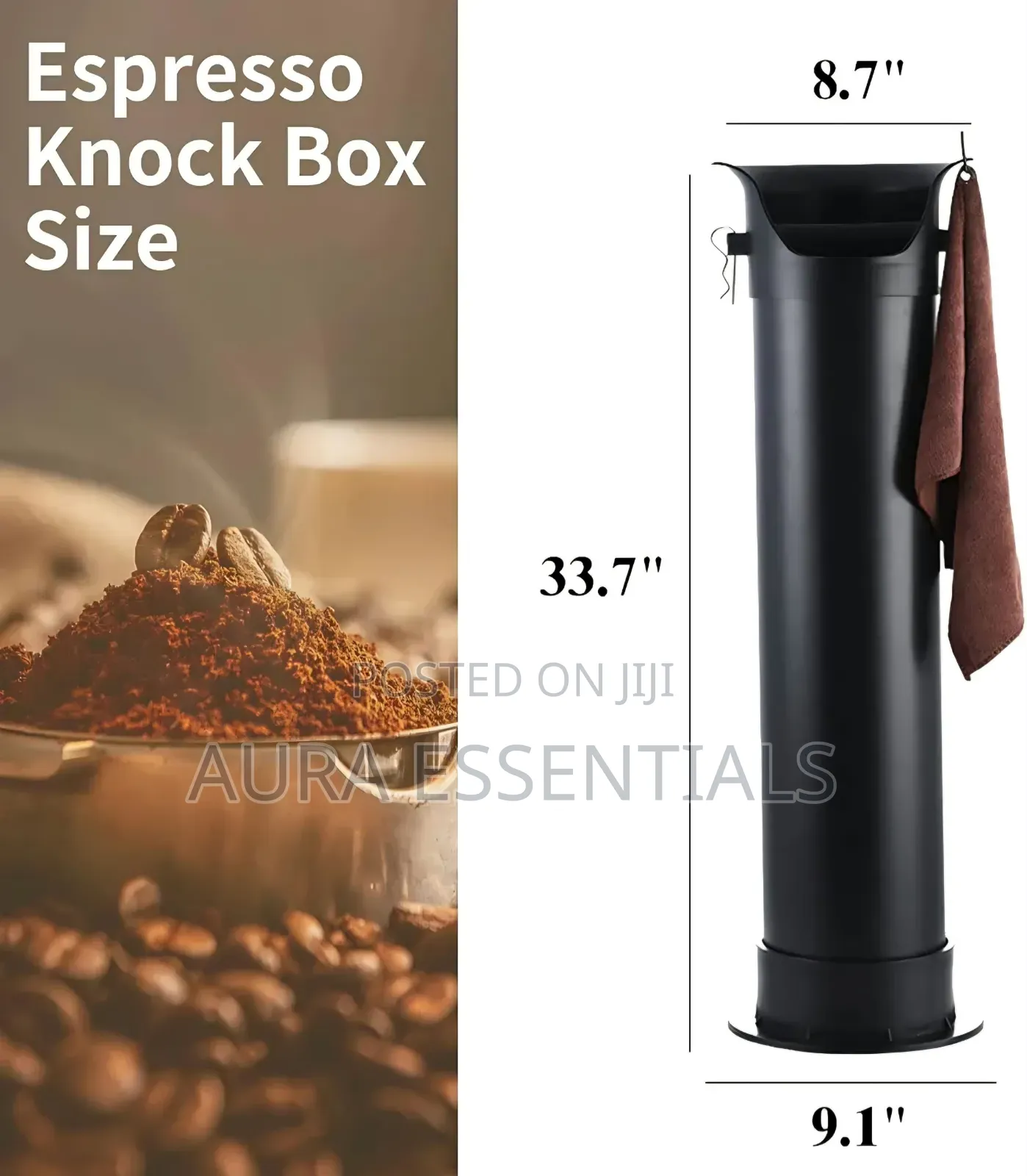 18 L Floor Standing Espresso Knock Box