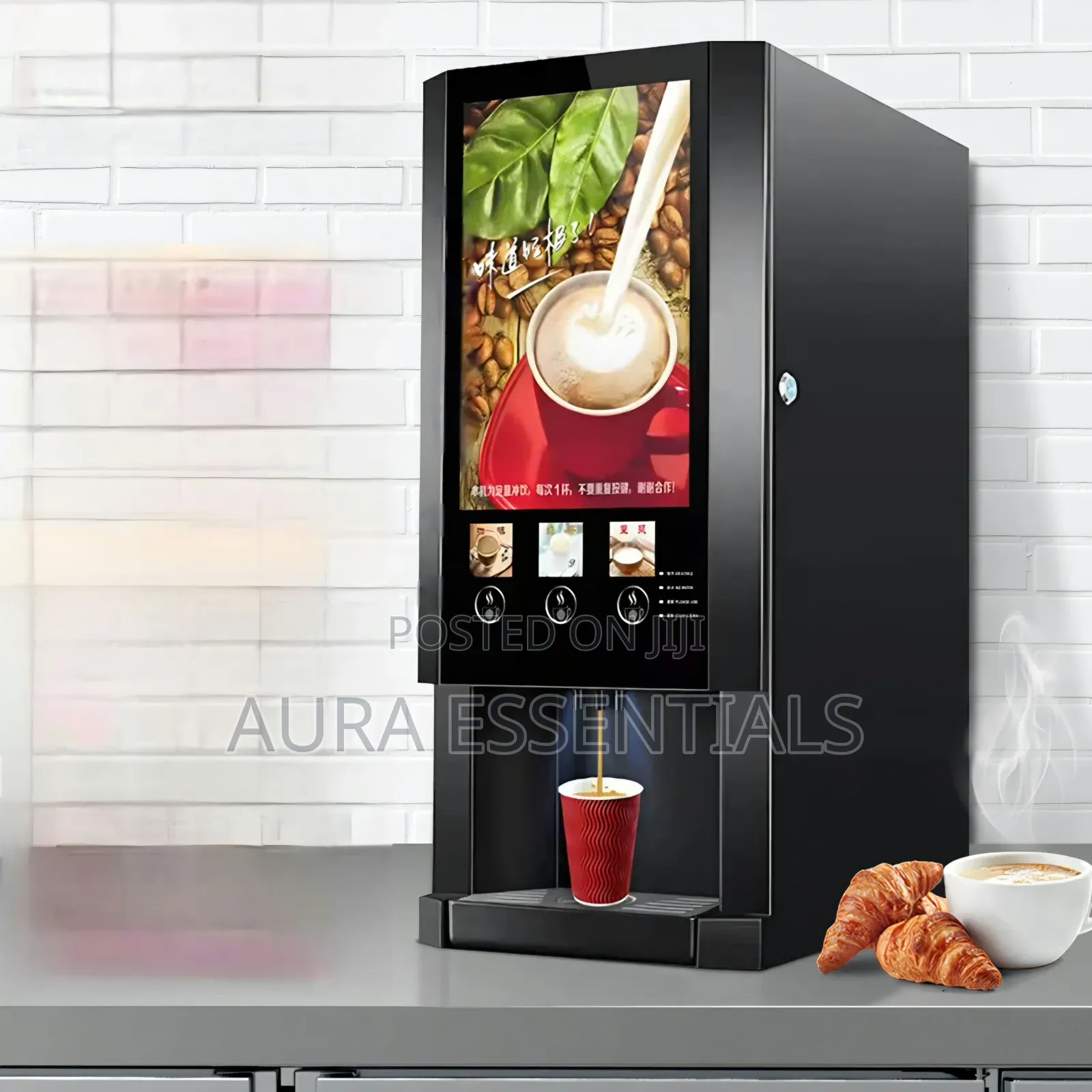 Fully Automatic Tabletop Hot Beverage / Instant Coffee Dispenser.