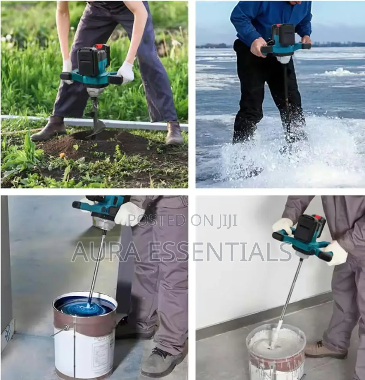 Cordless Mortar Paddle Mixer