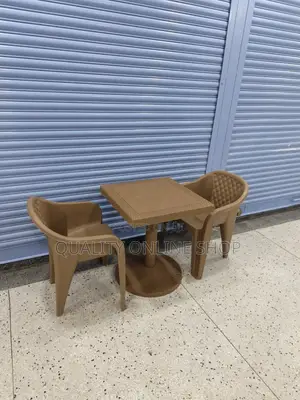 Coffee Corner Plastic Table and Chairs Set