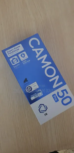New Tecno Camon 50 Pro 256 GB Gold