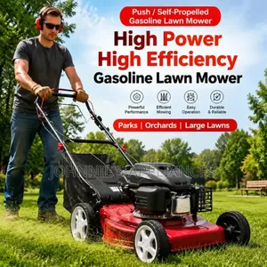Sali Petrol-Powered Walk-Behind Lawn Mower With Grass Catcher