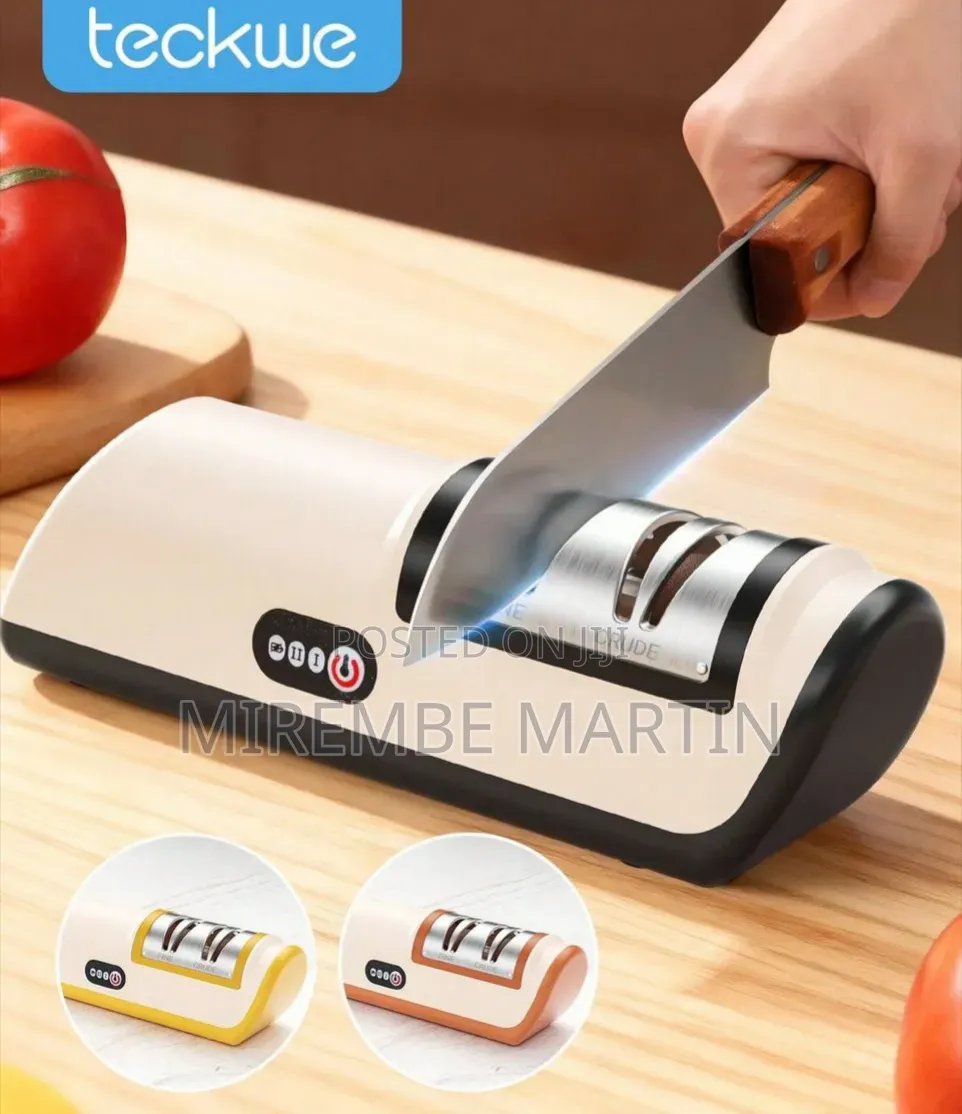 Teckwe Rechargeable Electric Knife Sharpener