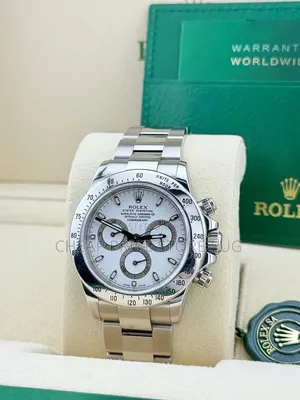 Rolex Automatic Watch Silver Color