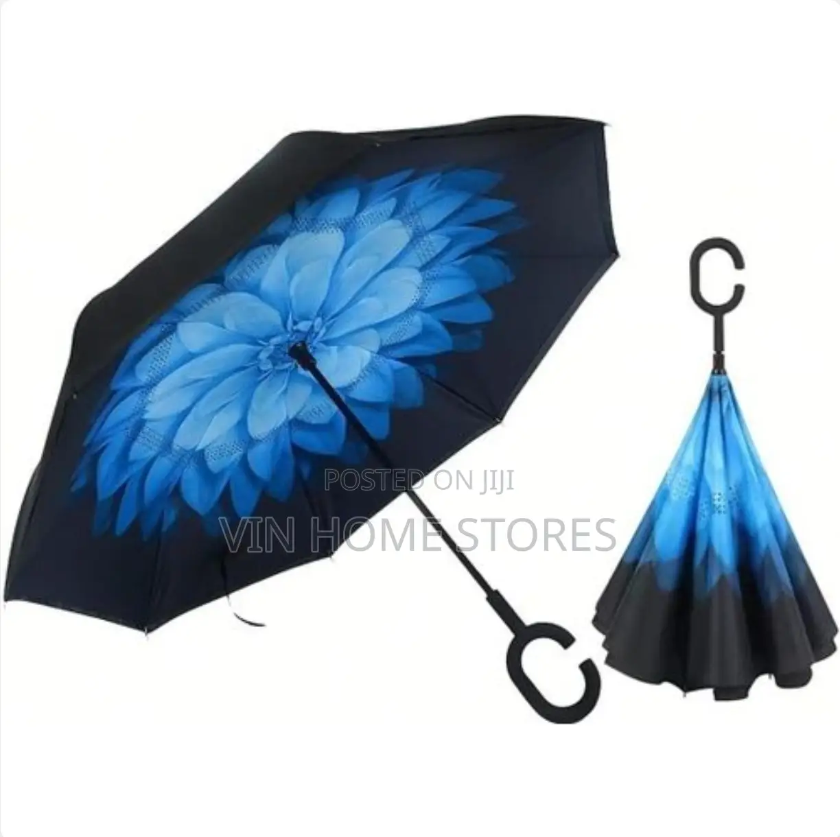 Windproof,waterproof Inverted Umbrella Multicolored