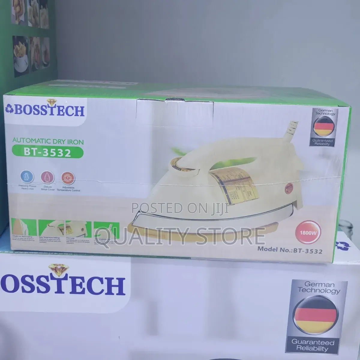 Heavy-Duty Dry Iron Boss Tech