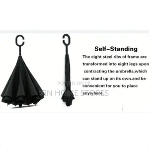 Windproof,waterproof Inverted Umbrella Multicolored