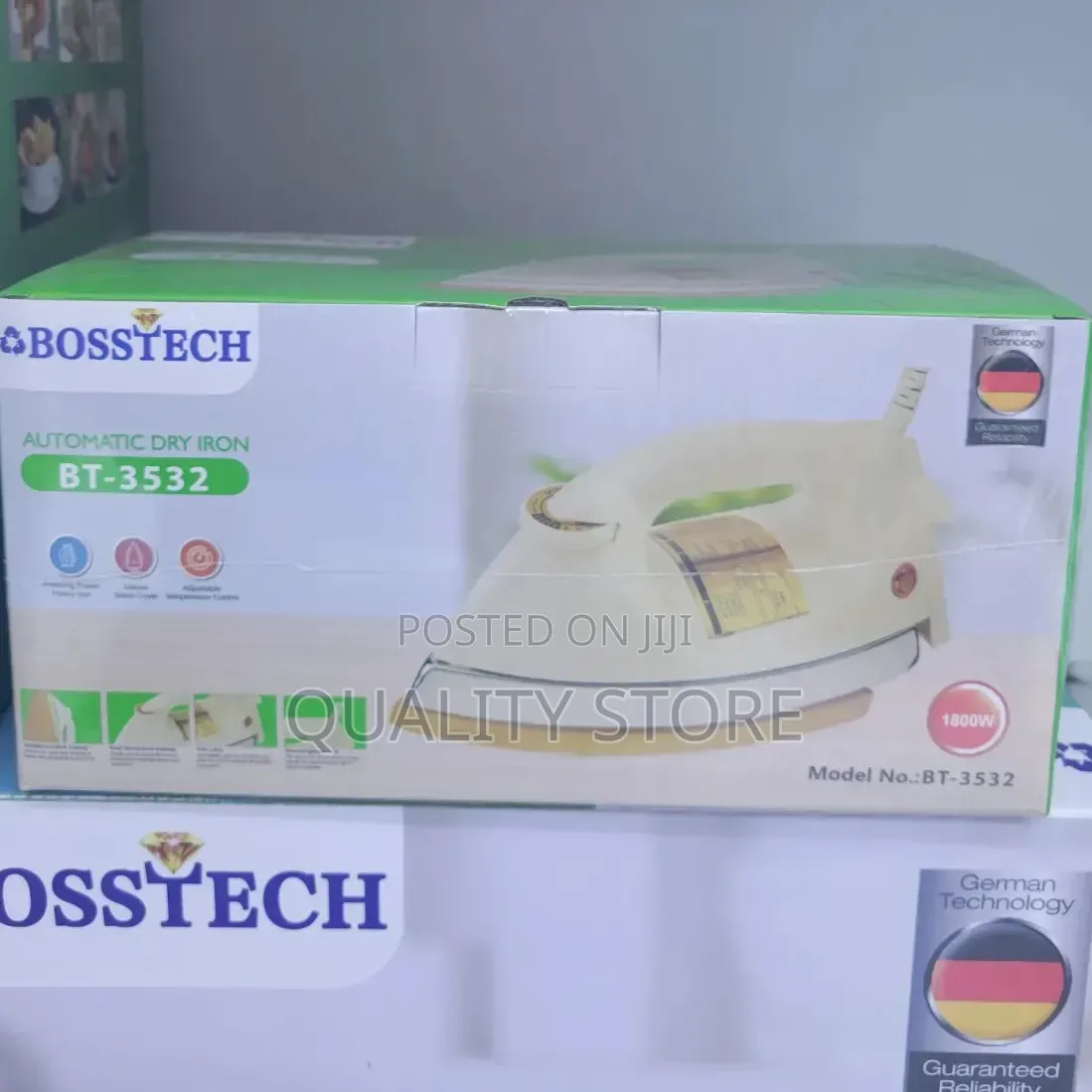 Heavy-Duty Dry Iron Boss Tech
