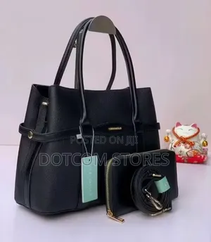 2pc Set Chrisbella Leather Handbag