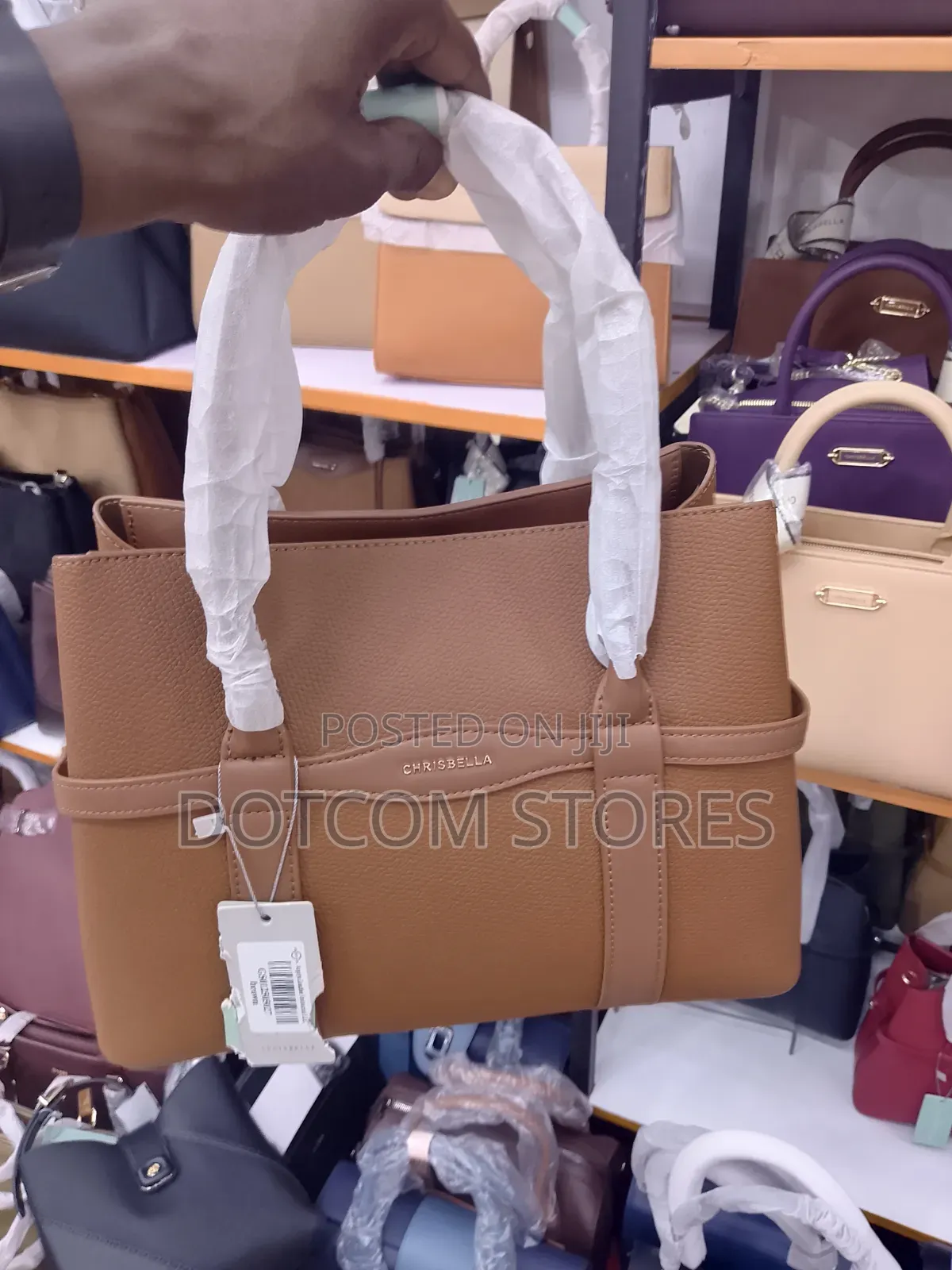 2pc Set Chrisbella Leather Handbag