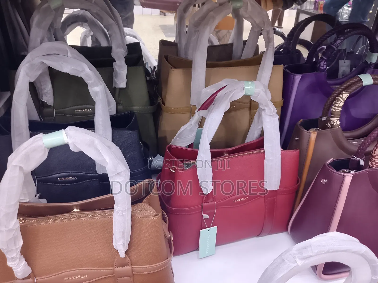 2pc Set Chrisbella Leather Handbag