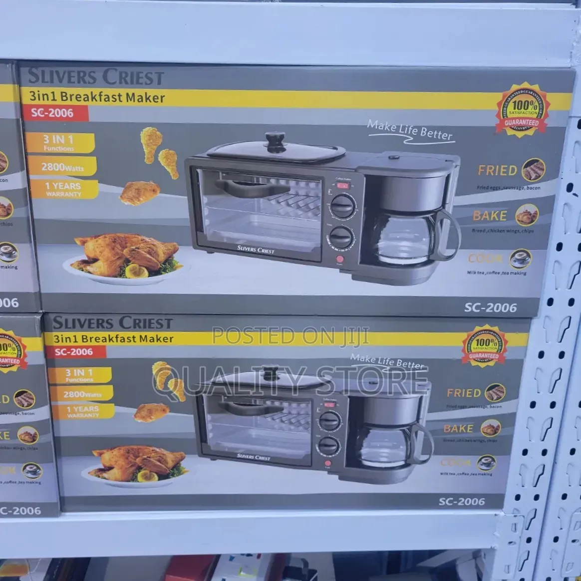 Breakfast Machine 3 in 1 Slivers Crest