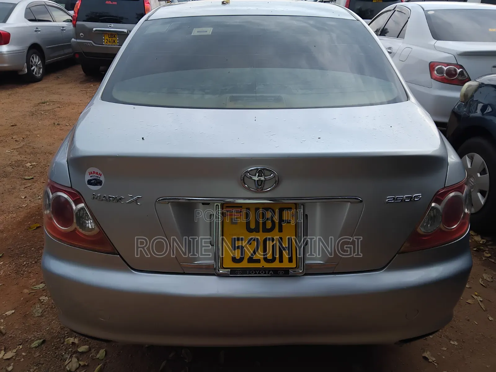 Toyota Mark X 2008 Silver