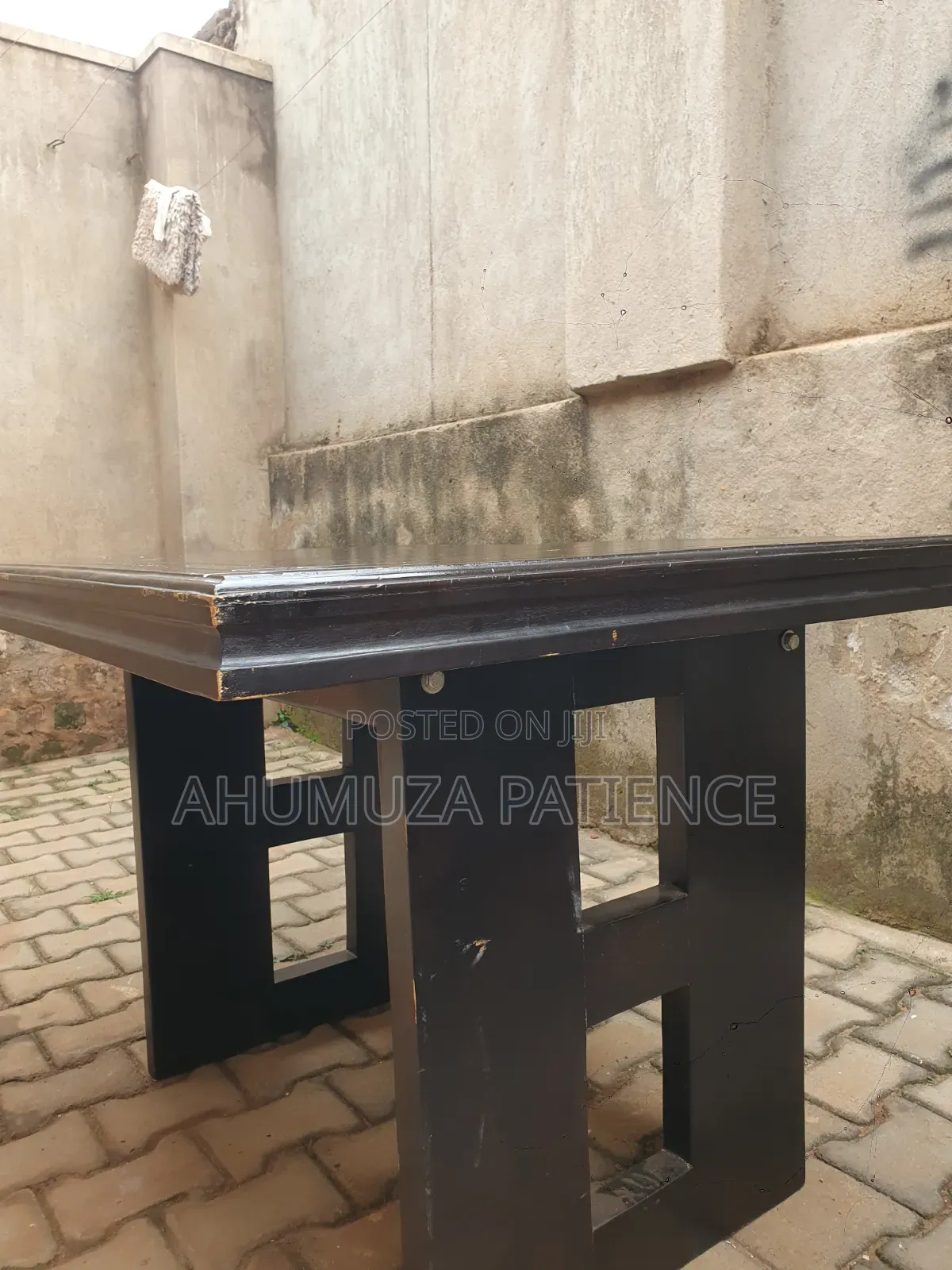 4-Seater Dining Table Chairs | Strong Wooden Set | Quick Sale
