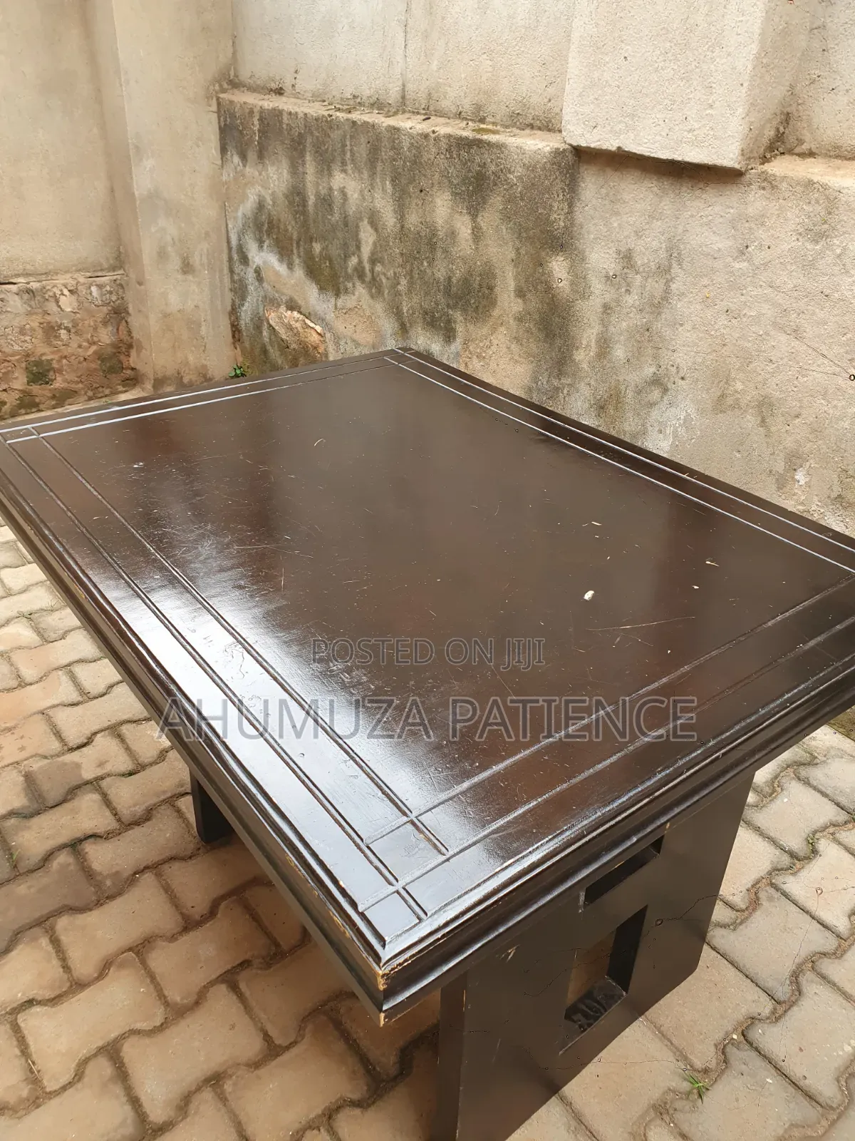 4-Seater Dining Table Chairs | Strong Wooden Set | Quick Sale