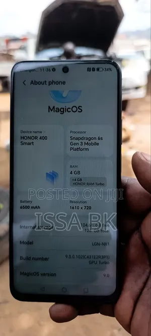 New Honor 400 256 GB Black