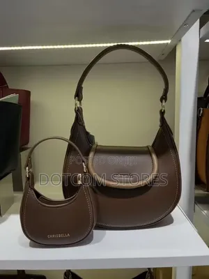 2pc Chrisbella Half-Moon Shoulder Bag