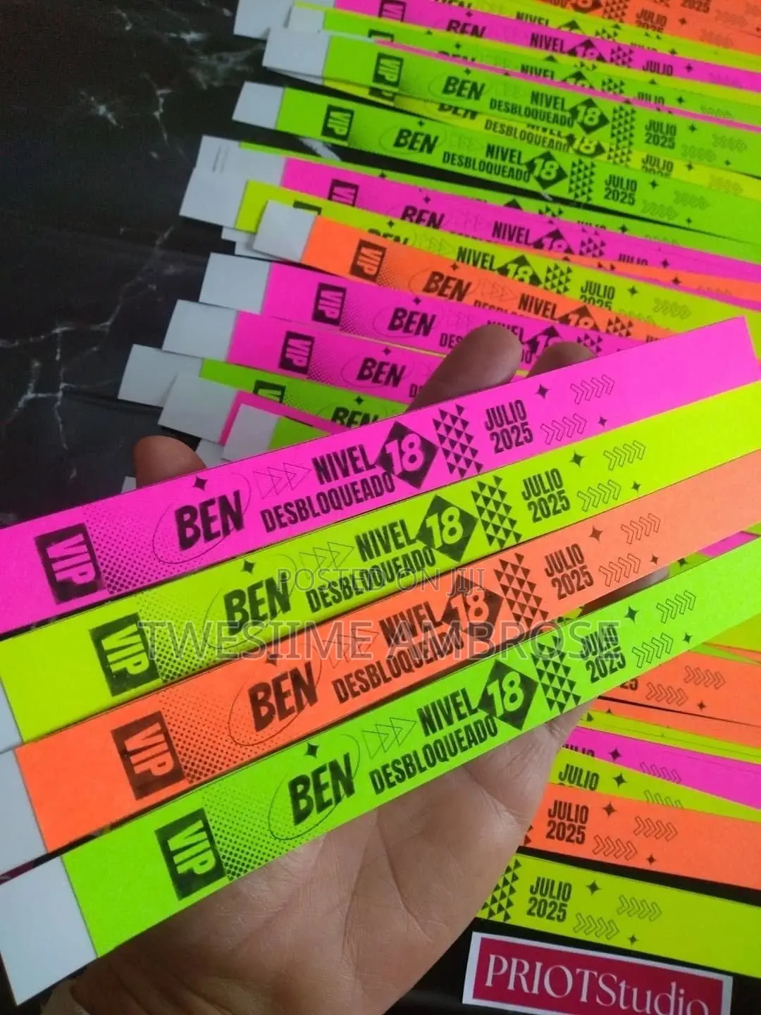 Wrist Tickets