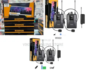 WX02 Double Wireless Microphone System