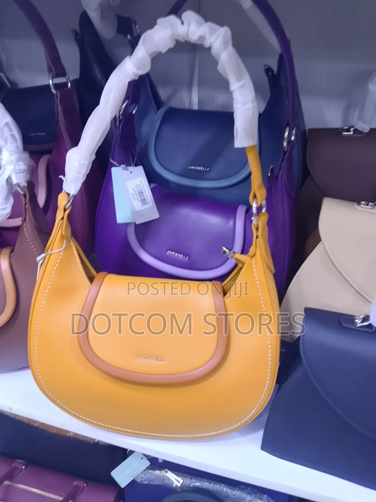 2pc Chrisbella Half-Moon Shoulder Bag
