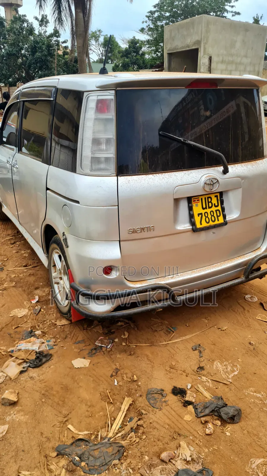 Toyota Sienta 2008 Silver