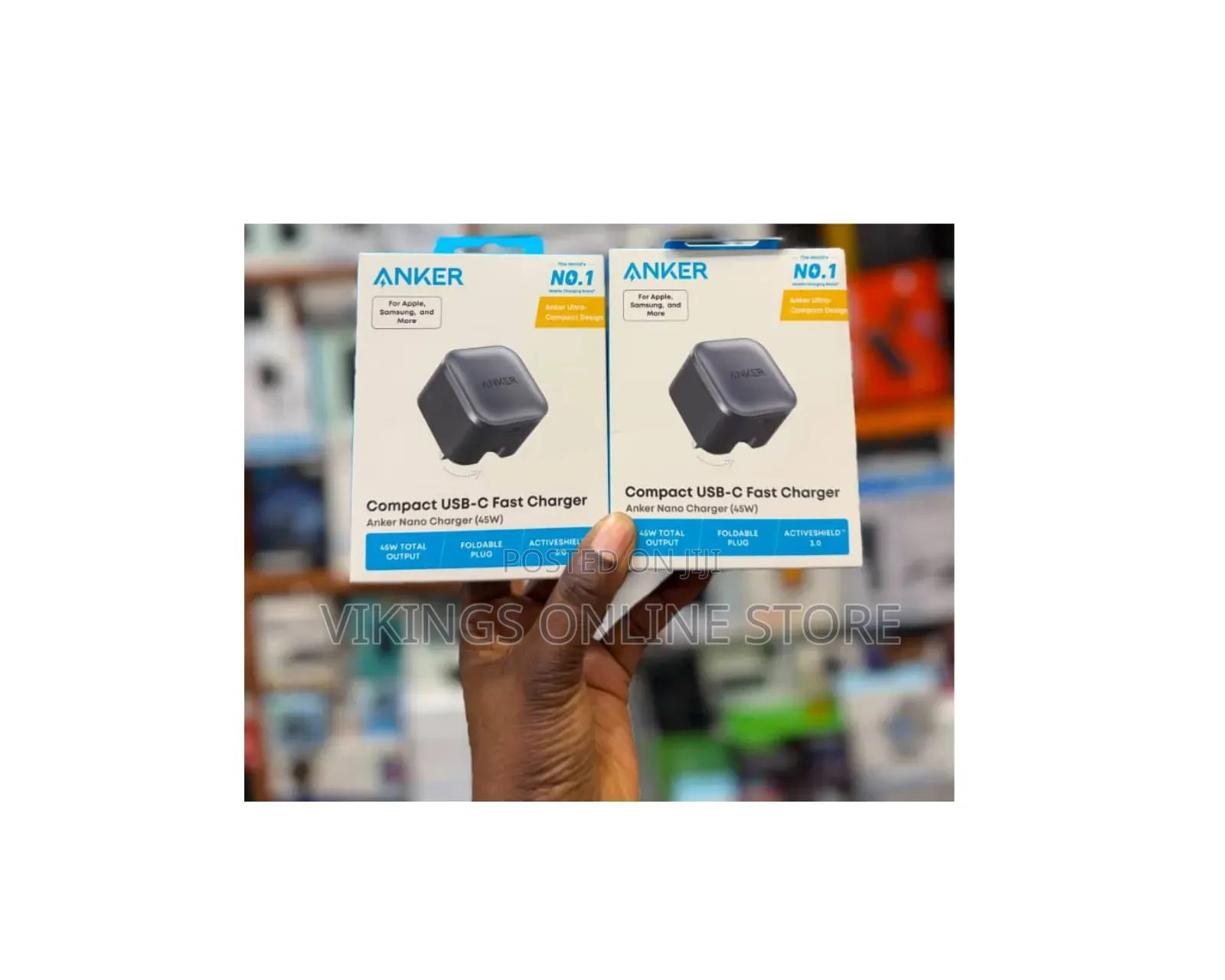 Anker Nano Charger (45W), an Ultra-Compact USB-C Fast Charger