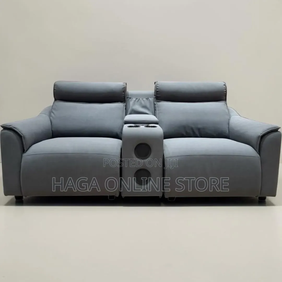 Electric Recliner Leather Sofa