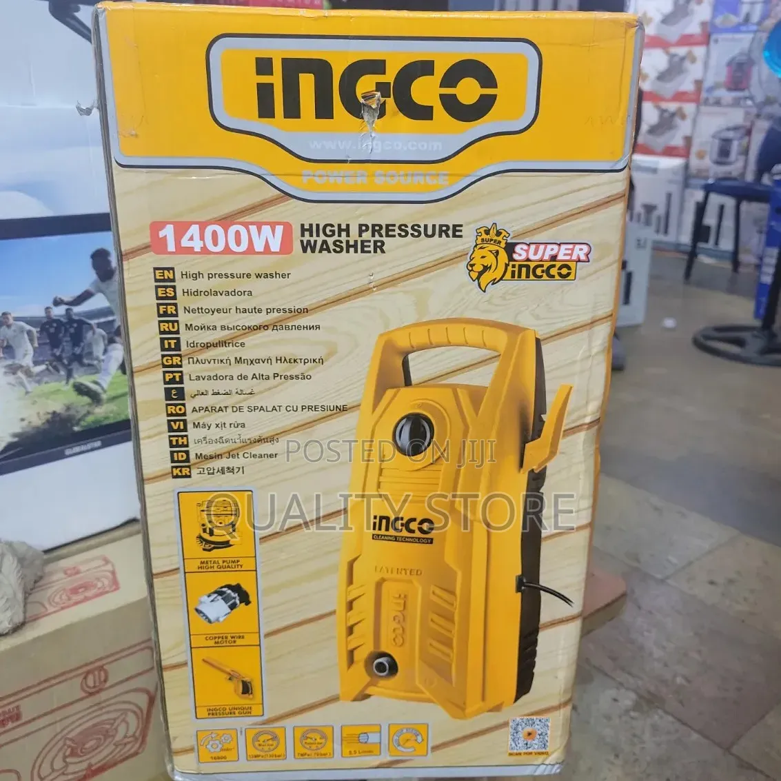 High Pressure Washer 1400w