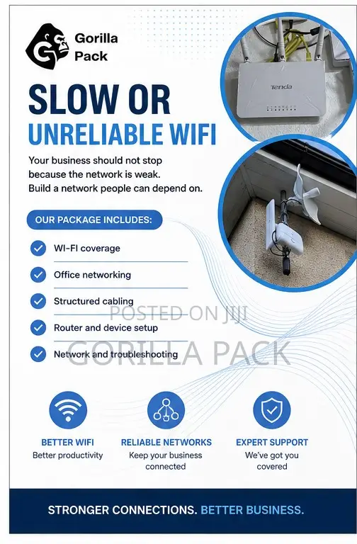 Wifi and Internet Setup