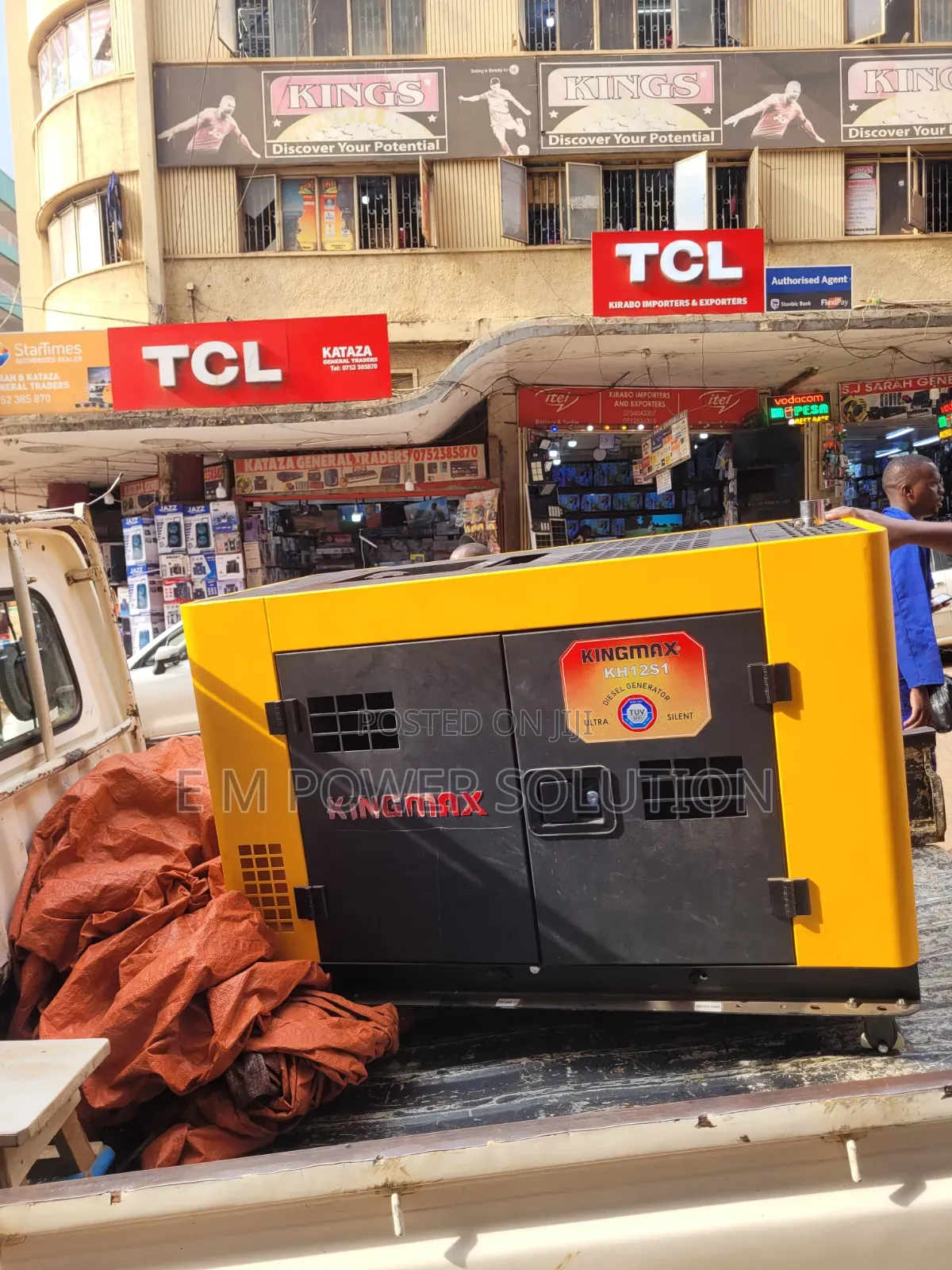 Kingmax Silent Diesel Generator Water Cold