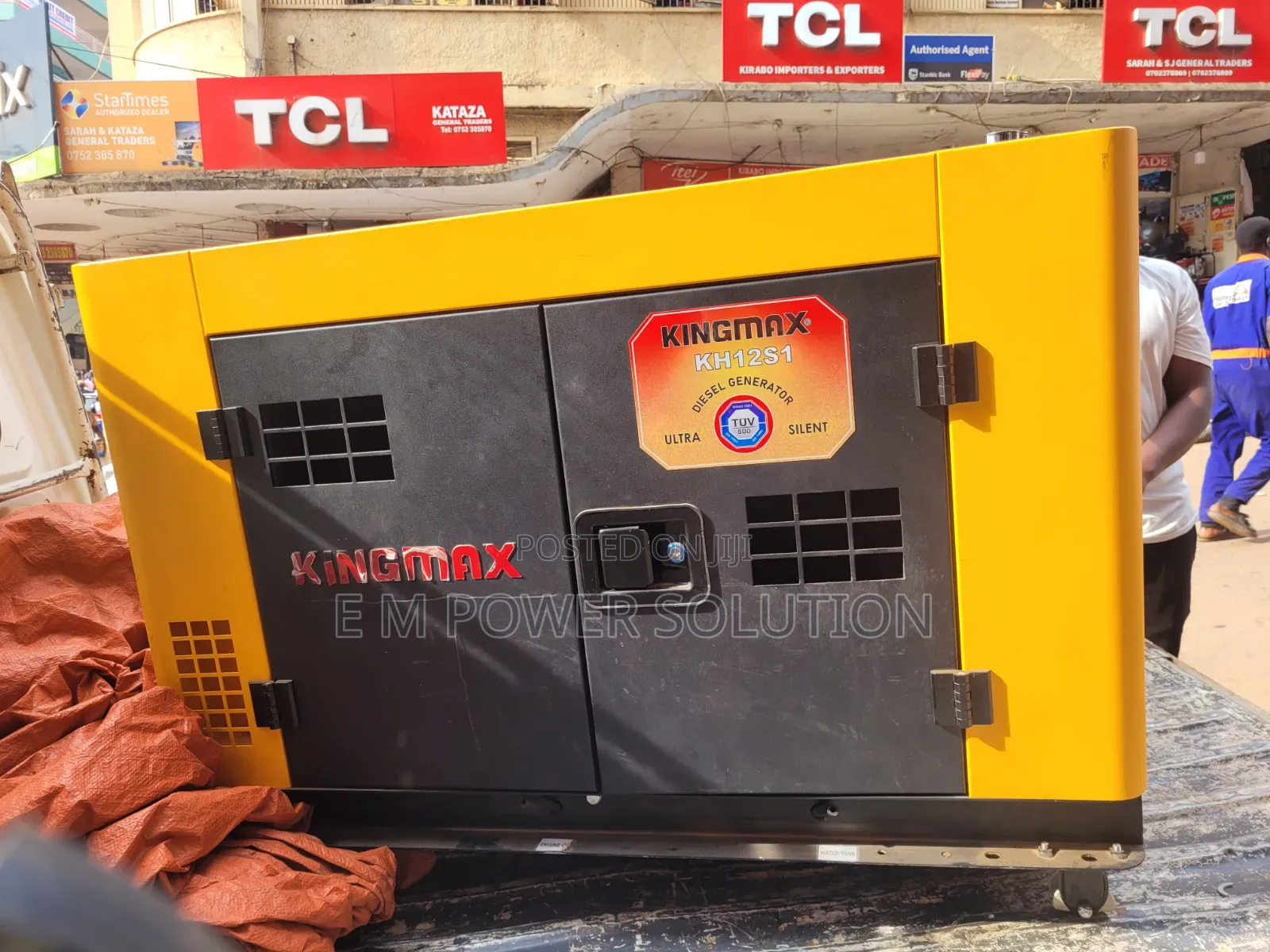 Kingmax Silent Diesel Generator Water Cold