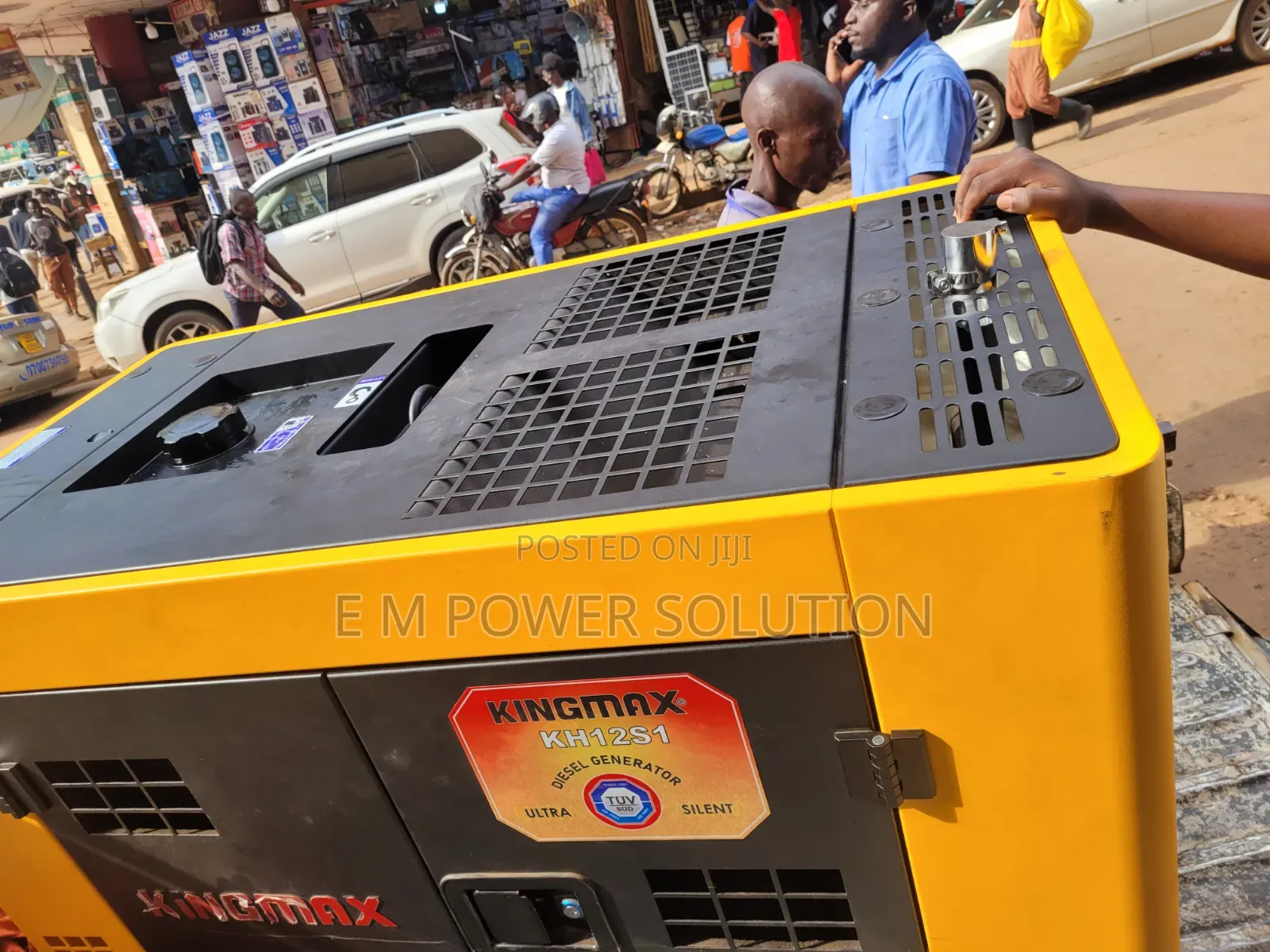 Kingmax Silent Diesel Generator Water Cold