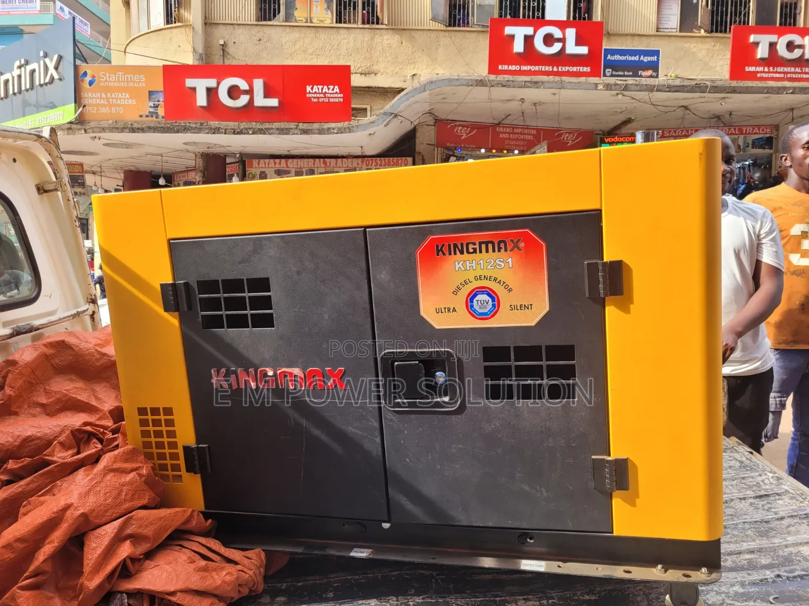 Kingmax Silent Diesel Generator Water Cold