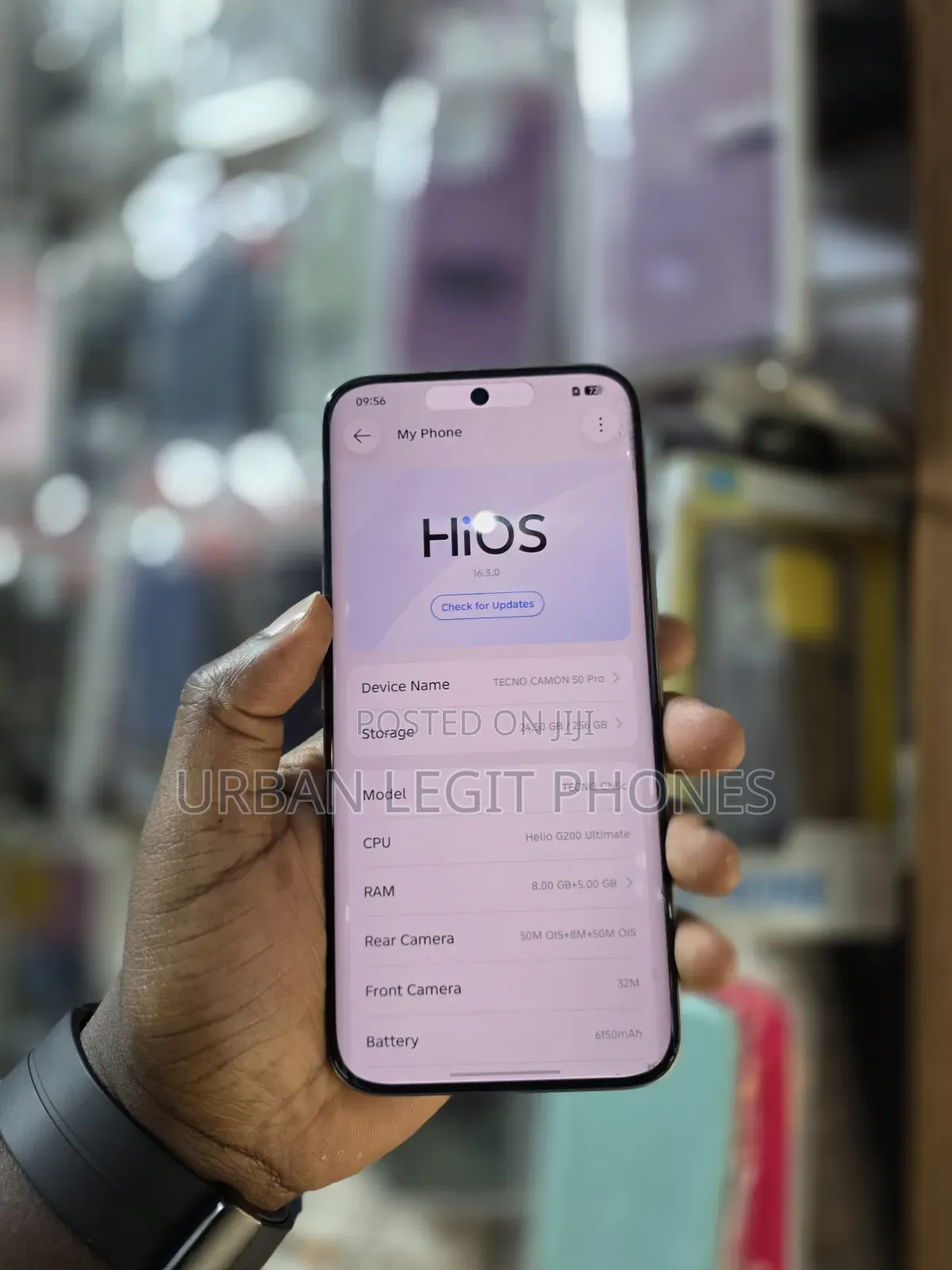 Tecno Camon 50 Pro 256 GB Green