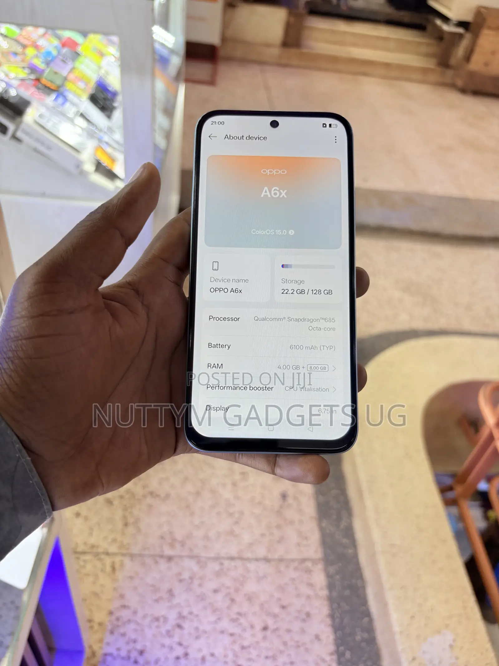 Oppo A6x 128 GB