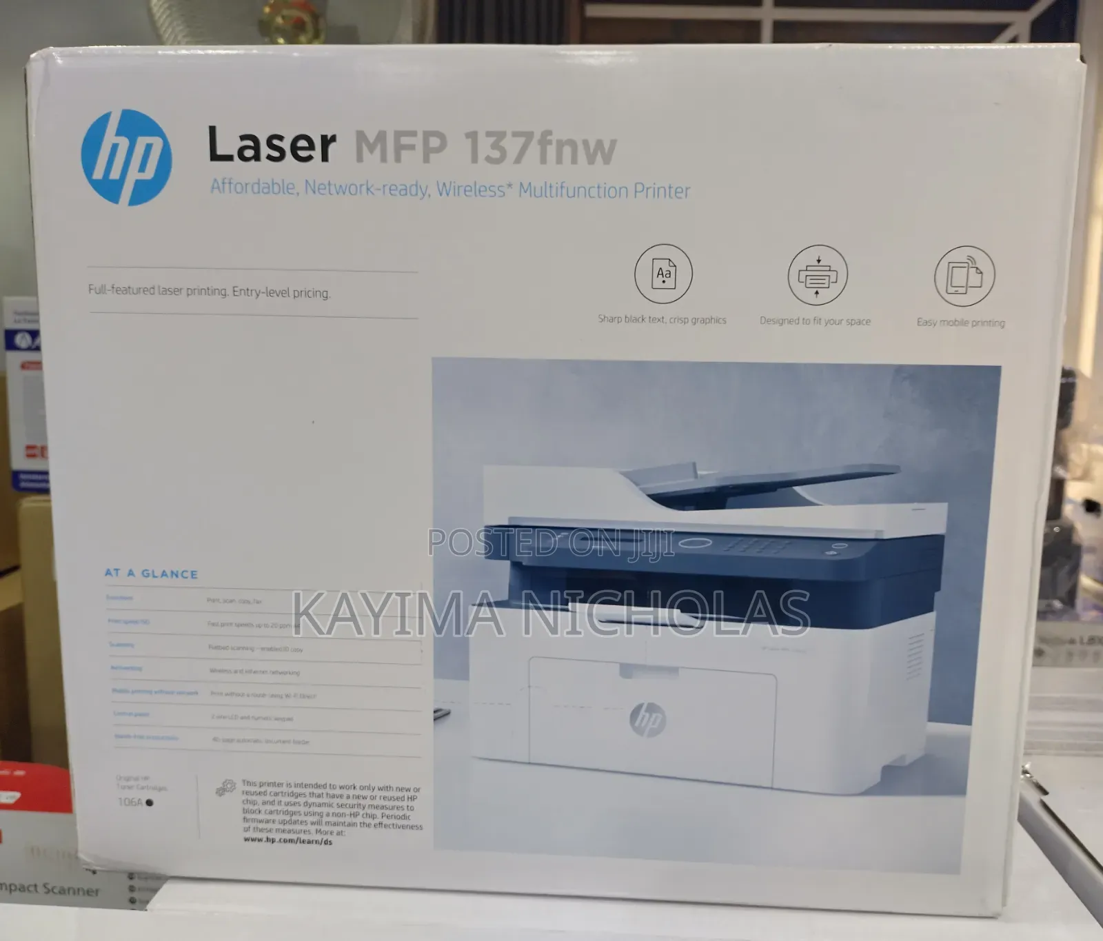 HP Laserjet 137fnw