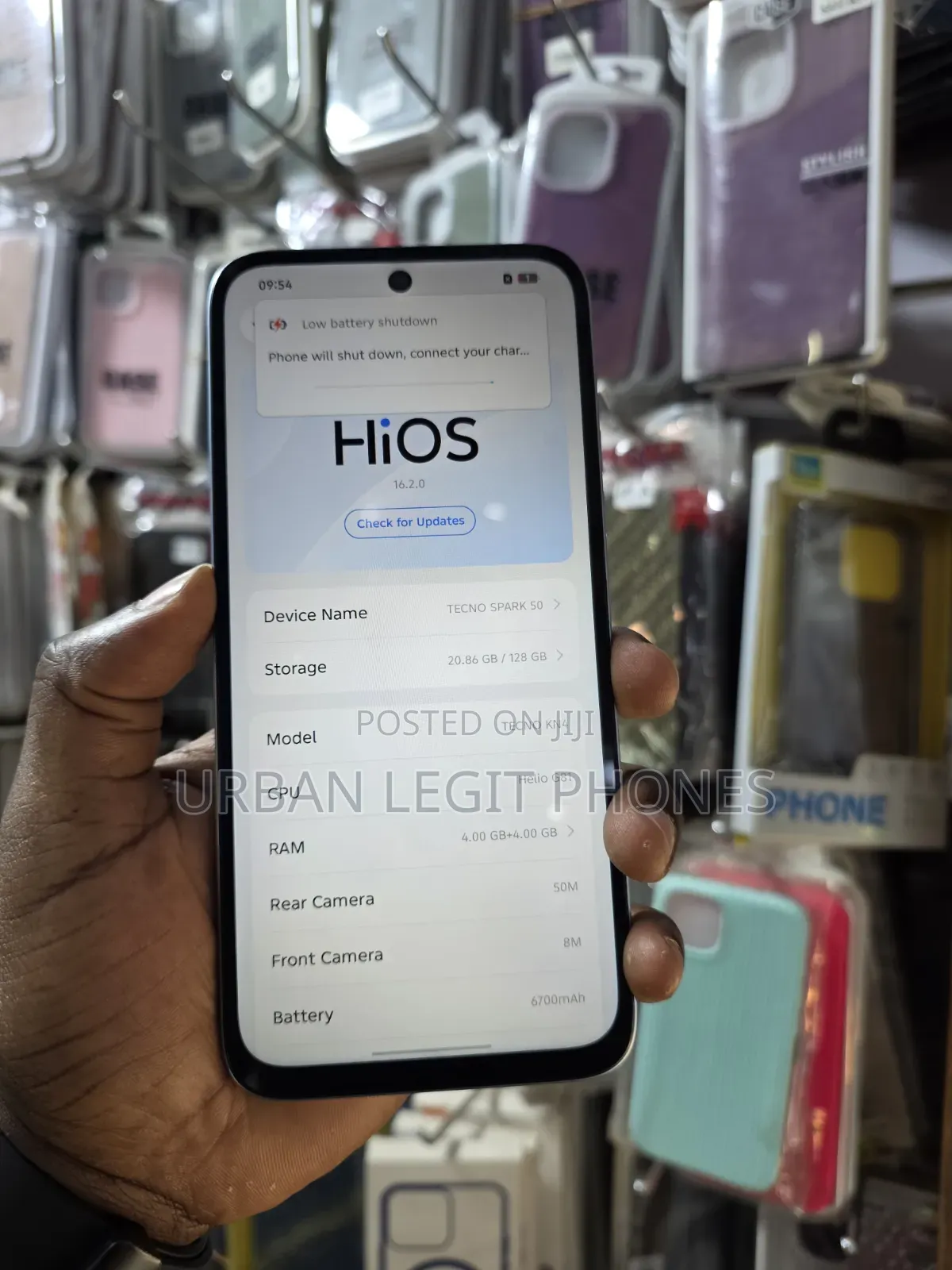Tecno Spark 50 128 GB Gray