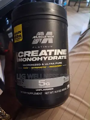 Muscletech Platinum 100% Creatine, Unflavored, 400g 80 Servi