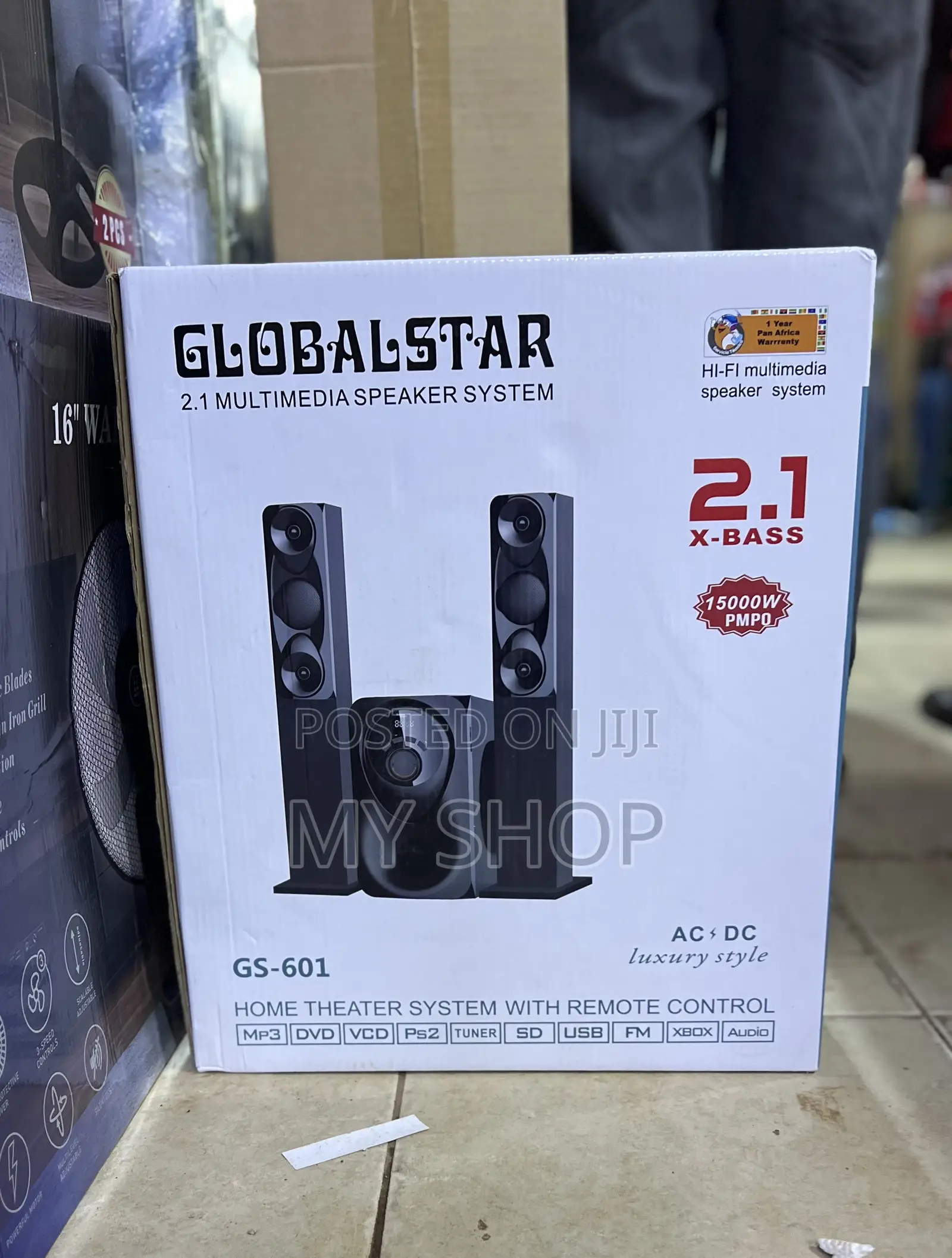 Home Theatre System With Remote Control