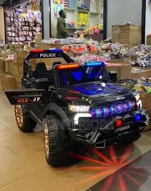 Kids Police Ride - On Car - 4x4 JP Power Edition