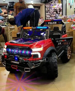 Kids Police Ride - On Car - 4x4 JP Power Edition